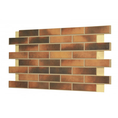 Термопанель с клинкерной плиткой BestPoint Retro Brick Curry 1028*616 мм цена в Москве