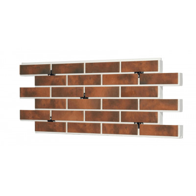 Термопанель с клинкерной плиткой BestPoint Retro Brick Chili 1025*455 мм цена в Москве