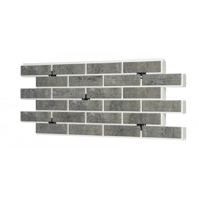 Термопанель с клинкерной плиткой BestPoint Exclusive Cement Dark 1025*455 мм цена в Москве