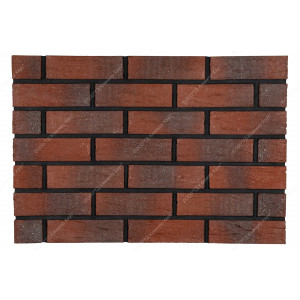 Клинкерный кирпич для фасада Feldhaus Klinker K335NF carmesi antic mana, NF 240x115x71 мм