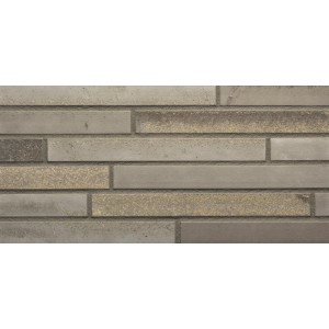 Клинкерная плитка длинного формата King Klinker LF23 Golden grey, LF 490*52*14 мм