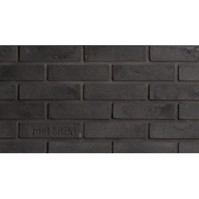 Минеральная плитка ручной формовки REAL BRICK Графитовый Classic, 0.5NF 250x65x20 мм цена в Москве