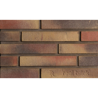 Минеральная плитка ручной формовки REAL BRICK Карамельный Classic, 0.5 Long 290x50x20 мм цена в Москве