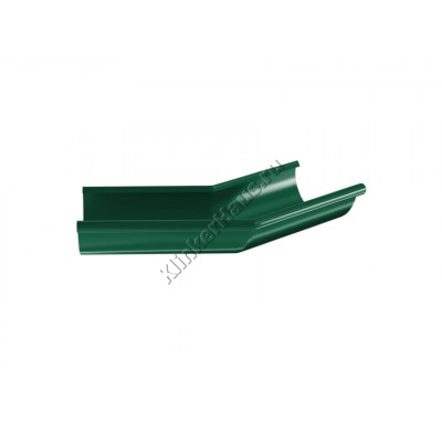 Угол 135 гр внешний Aquasystem D150 мм, GreenCoat Pural BT, RAL 6005 (зеленый) цена в Москве
