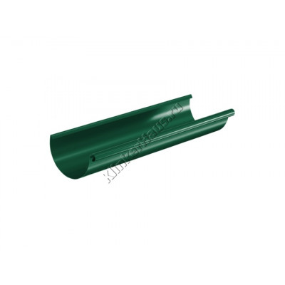 Желоб водосточный 3м Aquasystem D150 мм, GreenCoat Pural BT, RAL 6005 (зеленый) цена в Москве
