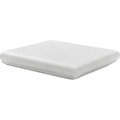 Клинкерная ступень угловая CANADA GRES Natura 012 White, 330x330x18 мм цена в Москве