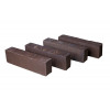 Клинкерный кирпич Laterem Antique №72.8 Коричневый с белыми подпалинами, 290x85x50 мм цена в Москве