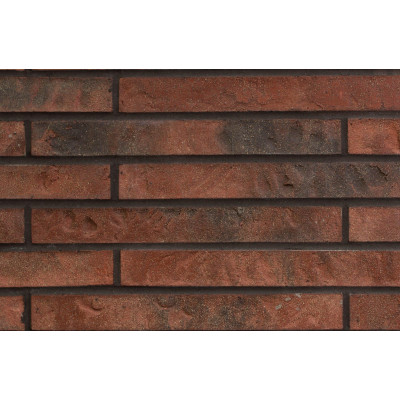 Минеральная плитка ручной формовки REAL BRICK Кирпичный Plain, 0.5 Ригель 440x50x20 мм цена в Москве