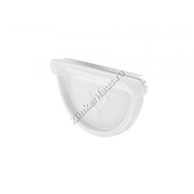 Заглушка Aquasystem D150 мм, GreenCoat Pural BT, RR 20 (белый) цена в Москве