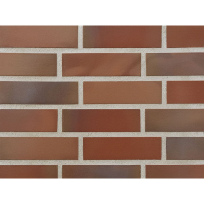 Клинкерная фасадная плитка Stroeher Keravette 0727 patrizierrot ofenbunt NF11 240*71*11 мм цена в Москве