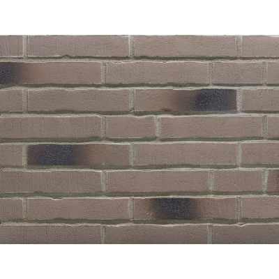 Клинкерная фасадная плитка Stroeher Handstrich 393 eisenasche, арт. 7650, DF14 240*52*14 мм цена в Москве