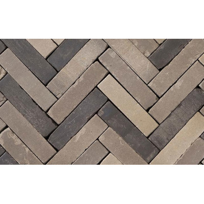 Клинкерная брусчатка Penter Metis mix tumbled, 200x50x65 мм цена в Москве