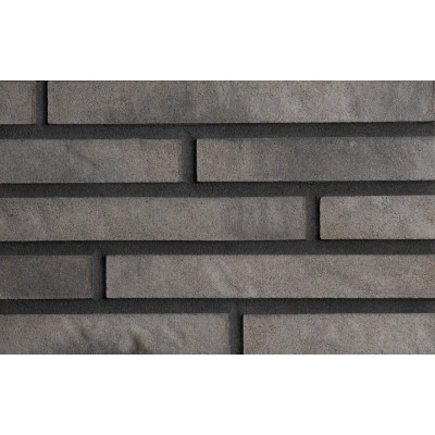 Минеральная плитка ручной формовки REAL BRICK Античное серебро Plain, 0.5 Ригель 440x50x20 мм цена в Москве