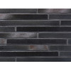 Фасадная плитка (ригель)Stroeher Riegel-50 3284 schwarz-blau длинный формат 490*40*14 мм цена в Москве