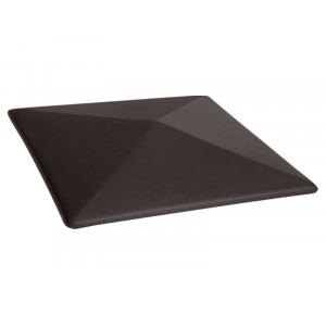 Колпак для столбов забора King Klinker Вулканический черный (18) Volcanic black 445dl, 445x585x106 мм