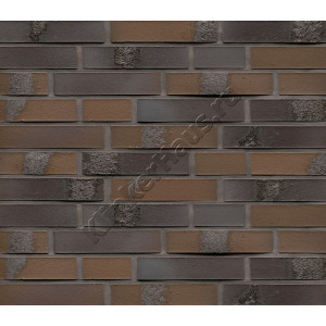 Клинкерный кирпич для фасада Feldhaus Klinker K564DF carbona geo maritim, DF 240x115x52 мм