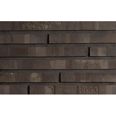 Минеральная плитка ручной формовки REAL BRICK Махагон Базовый, 0.5 Ригель 440x50x20 мм цена в Москве