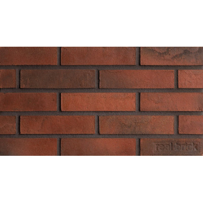 Минеральный кирпич ручной формовки REAL BRICK Кирпичный Базовый, 0.5NF 250x60x65 мм цена в Москве