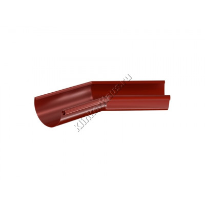 Угол 135 гр внутренний Aquasystem D125 мм, GreenCoat Pural BT, RR 29 (красный) цена в Москве