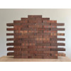 Клинкерный кирпич Laterem Antique №12 Бурый с подпалами, 290x85x50 мм цена в Москве