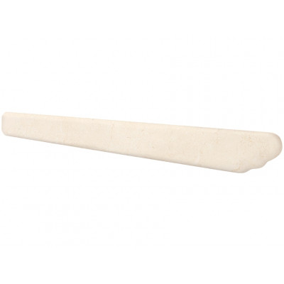 Клинкерная накладка на флорентийскую ступень лев./прав. Exagres Marbles Crema Marfil remate peld fior 33x3, 330x30x7.5 мм цена в Москве