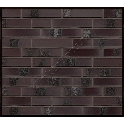 Клинкерная плитка под кирпич Feldhaus Klinker R565DF14 carbona geo ferrum, DF14 240*52*14 мм цена в Москве