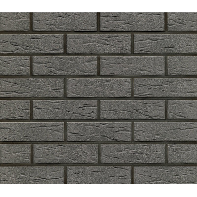 Клинкерная плитка под кирпич Feldhaus Klinker R735NF14 anthracit mana, NF14 240*71*14 мм цена в Москве