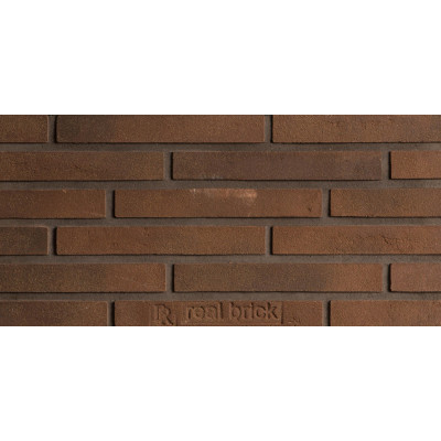 Минеральный кирпич ручной формовки REAL BRICK Коричневый Classic, 0.5 Ригель 440x50x50 мм цена в Москве