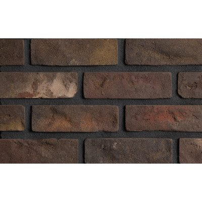 Минеральный кирпич ручной формовки REAL BRICK Умбра Antic, 0.5WDF 215x51x65 мм цена в Москве