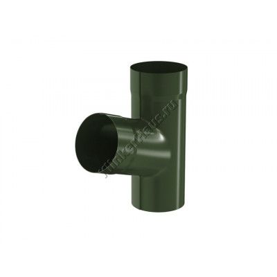 Тройник Aquasystem D100 мм, GreenCoat Pural BT, RR 11 (зеленый) цена в Москве