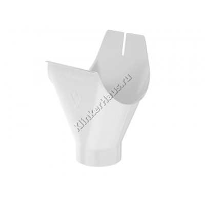 Воронка желоба Aquasystem D150 мм, GreenCoat Pural BT, RR 20 (белый) цена в Москве