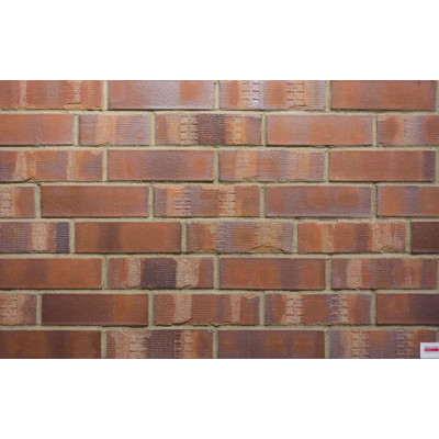 Фасадная клинкерная плитка под кирпич Westerwalder Klinker WK04KS Rotbraun-bunt Kohle Spezial, NF15 240*71*15 мм цена в Москве