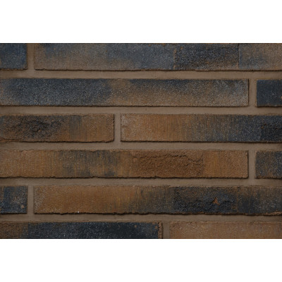 Минеральная плитка ручной формовки REAL BRICK Коричневый Базовый, 0.5 Ригель 440x50x20 мм цена в Москве