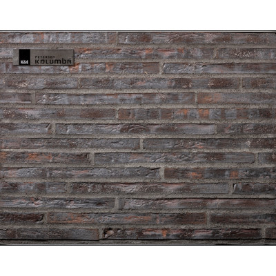 Длинный клинкерный кирпич Petersen Tegl Kolumba K44 Blau Violet, LF 528x108x37 мм цена в Москве