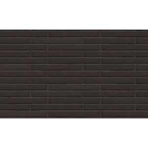 Клинкерная плитка длинного формата King Klinker 18 Volcanic black KING SIZE, LF 490*52*14 мм