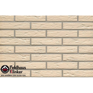 Фасадная клинкерная плитка Feldhaus Klinker R140DF9 perla senso, DF9 240*52*9 мм