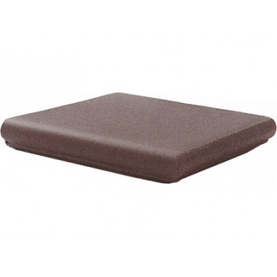 Клинкерная ступень угловая CANADA GRES Natura 017 Brown, 330x330x18 мм цена в Москве