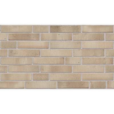 Клинкерная фасадная плитка Stroeher Wasserbrand 4415 naturbeige, ex.8140(673), DF12 240*52*12 мм цена в Москве