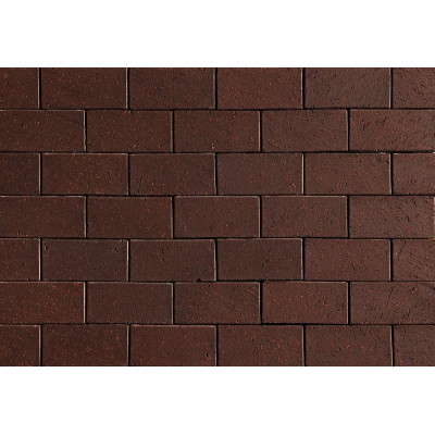 Клинкерный тротуарный кирпич Westerwalder Klinker WK115DB40 Design dunkel braun, 200*100*40 мм цена в Москве