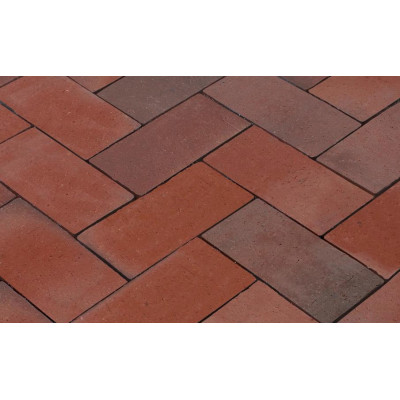 Клинкерная брусчатка Penter Bockhorn Bunt, 220x108x52 мм цена в Москве