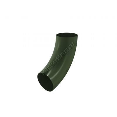 Колено трубы Aquasystem D100 мм, GreenCoat Pural BT, RR 11 (зеленый) цена в Москве