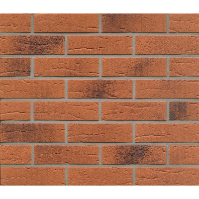 Клинкерная плитка под кирпич Feldhaus Klinker R228NF9 terracota rustico carbo, NF9 240*71*9 мм цена в Москве