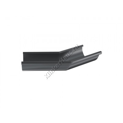 Угол 135 гр внешний Aquasystem D125 мм, GreenCoat Pural BT matt, RR 23 (серый) цена в Москве