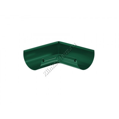 Угол 90 гр внутренний Aquasystem D125 мм, GreenCoat Pural BT, RAL 6005 (зеленый) цена в Москве