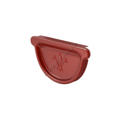 Заглушка Aquasystem D125 мм, GreenCoat Pural BT, RR 29 (красный) цена в Москве