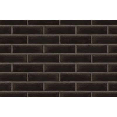 Глазурованная клинкерная плитка King Klinker 17 Onyx black, RF 250*65*10 мм цена в Москве