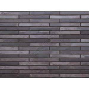 Плитка длинного формата King Klinker LF18 Obsidian shadow, LF 490*52*14 мм