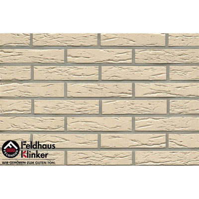 Фасадная клинкерная плитка Feldhaus Klinker R116DF9 perla mana, DF9 240*52*9 мм цена в Москве