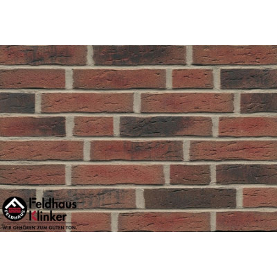 Клинкерная плитка ручной формовки Feldhaus Klinker R685DF11 sintra carmesi nelino, DF11 240*52*11 мм цена в Москве