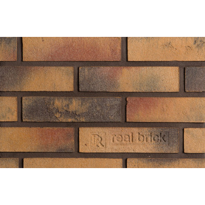 Минеральная плитка ручной формовки REAL BRICK Янтарь Базовый, 0.5NF 250x65x20 мм цена в Москве